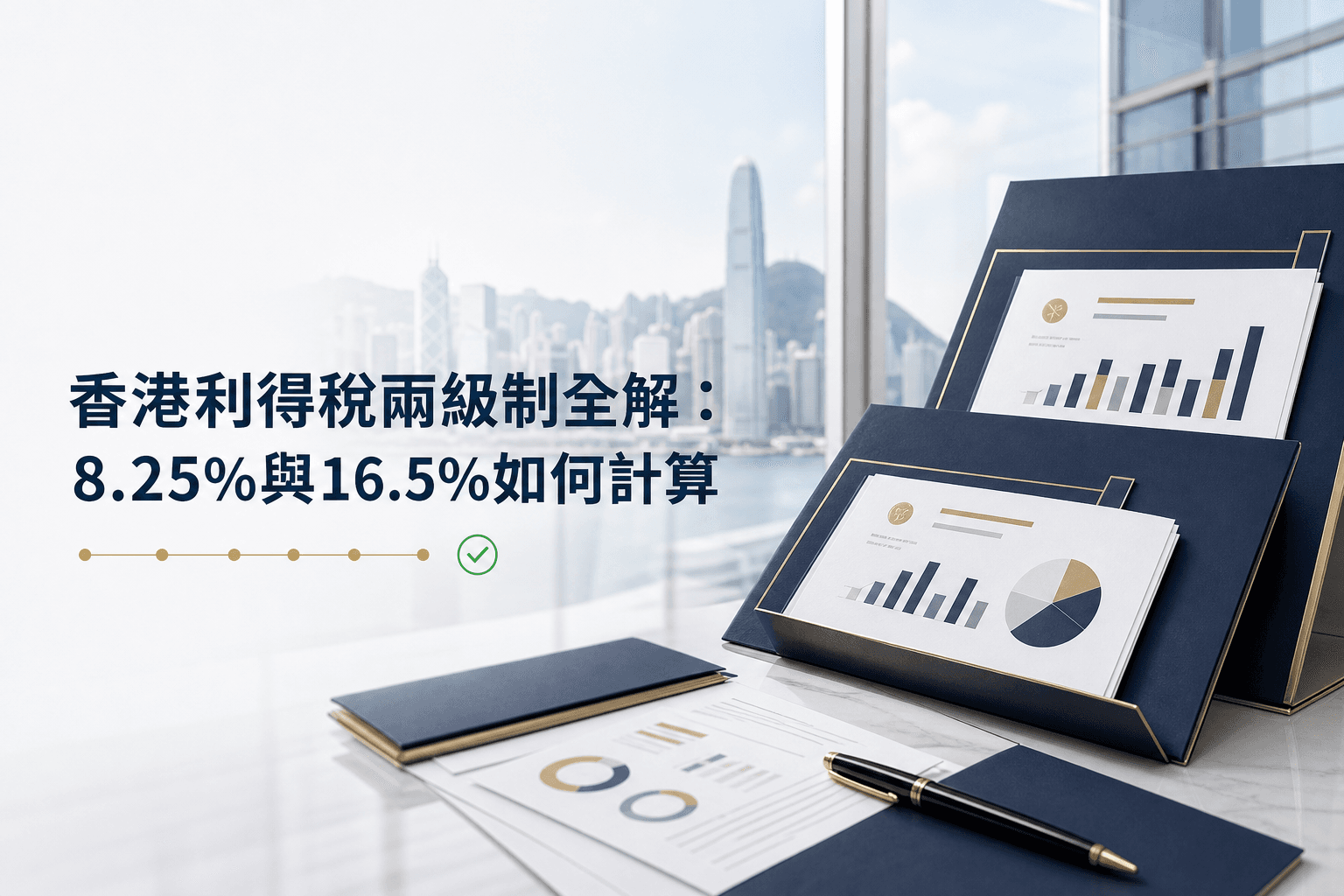 香港利得稅兩級制全解:8.25%與16.5%如何計算